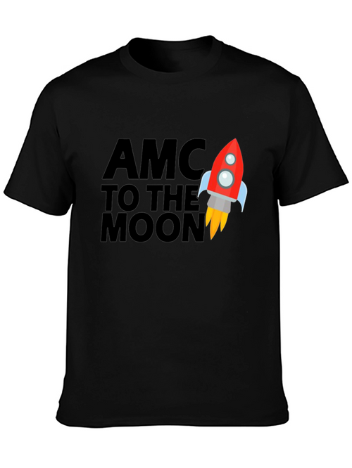 AMC To The Moon Graphic T-Shirt
