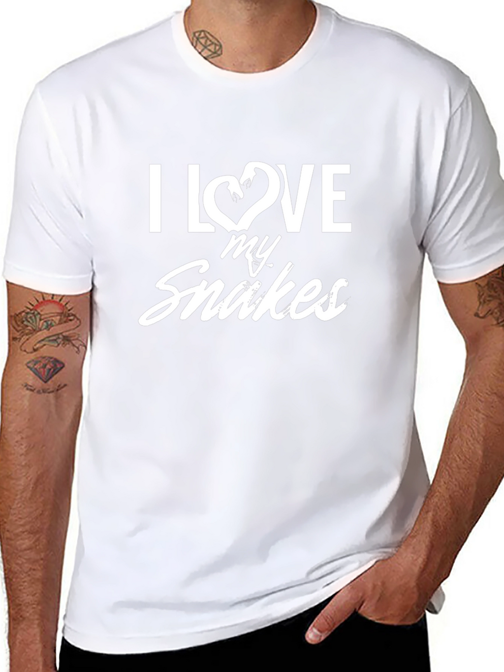 I Love My Snakes T-Shirt - Reptile Lover Tee