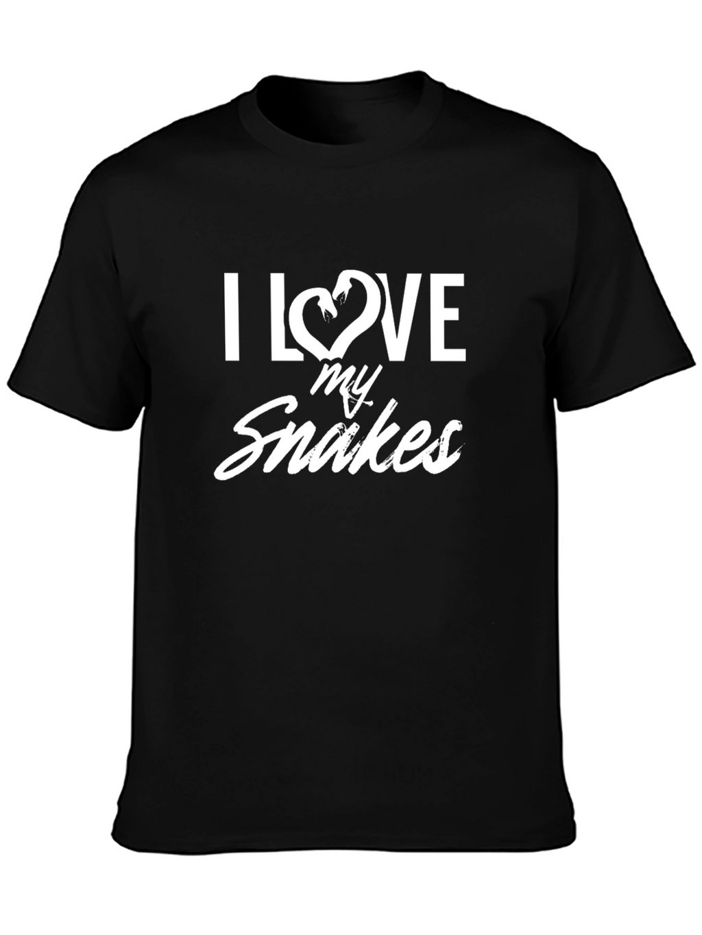 I Love My Snakes T-Shirt - Reptile Lover Tee