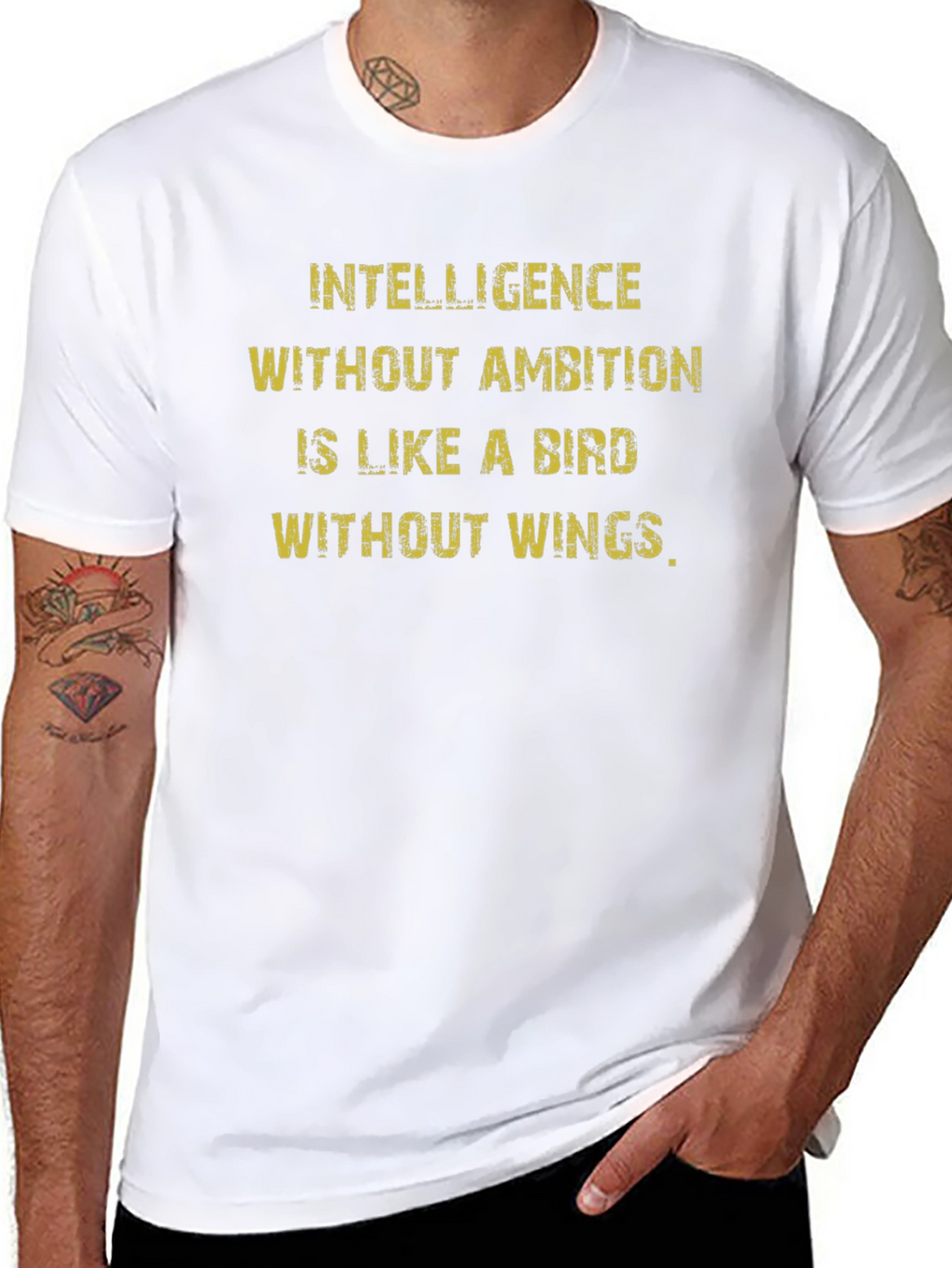 Intelligence Without Ambition Graphic Tee