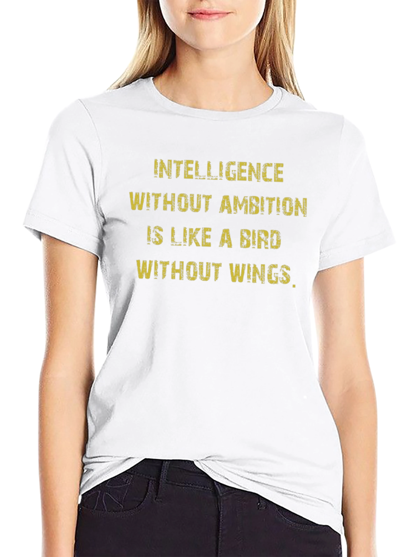 Intelligence Without Ambition Graphic Tee