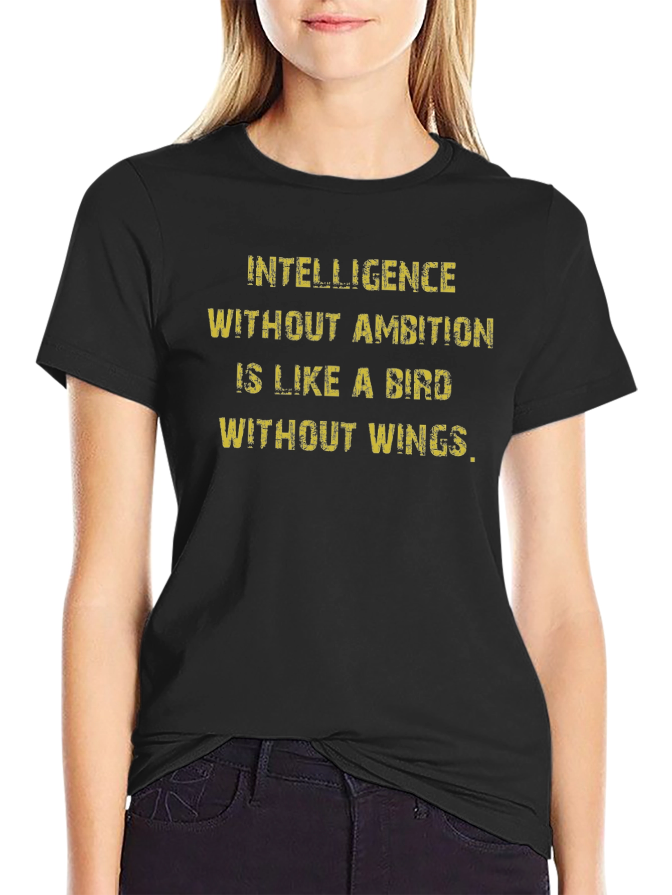 Intelligence Without Ambition Graphic Tee