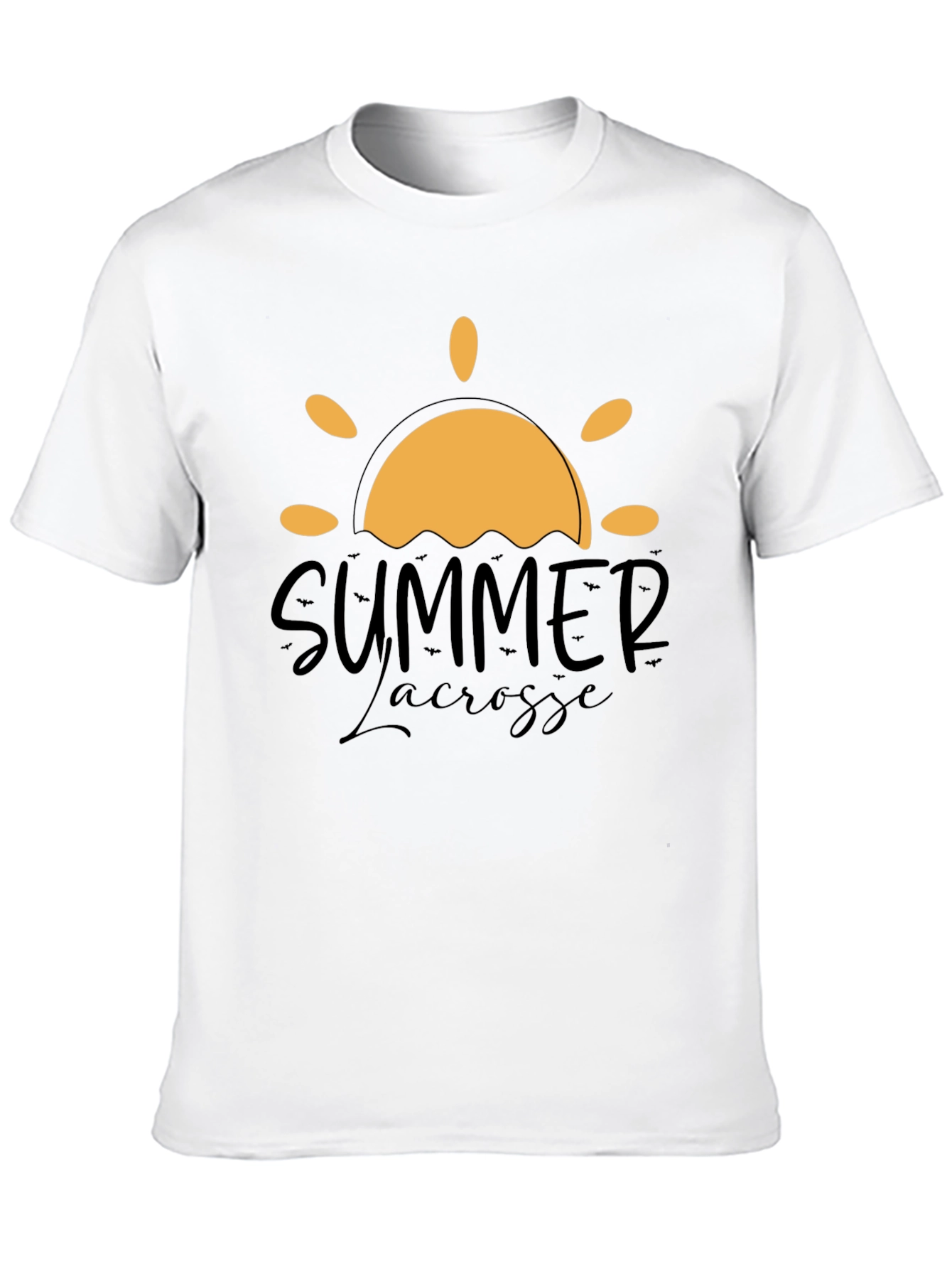 Summer Lacrosse T-Shirt - Trendy Graphic Tee