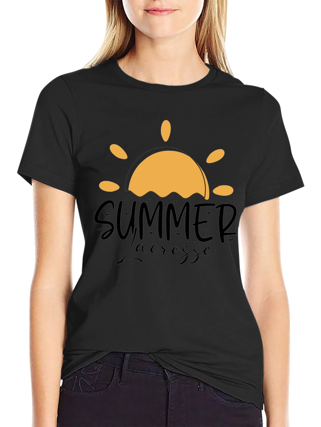 Summer Lacrosse T-Shirt - Trendy Graphic Tee