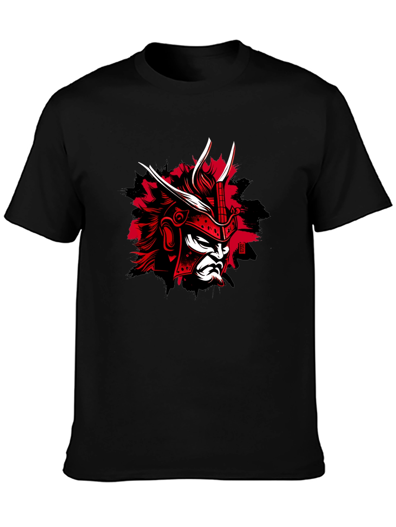 Samurai Warrior Graphic T-Shirt - Bold Style
