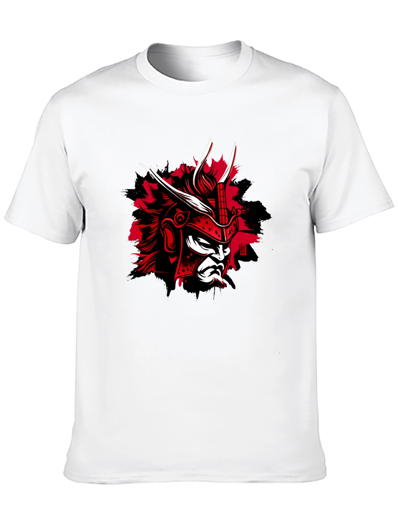 Samurai Warrior Graphic T-Shirt - Bold Style