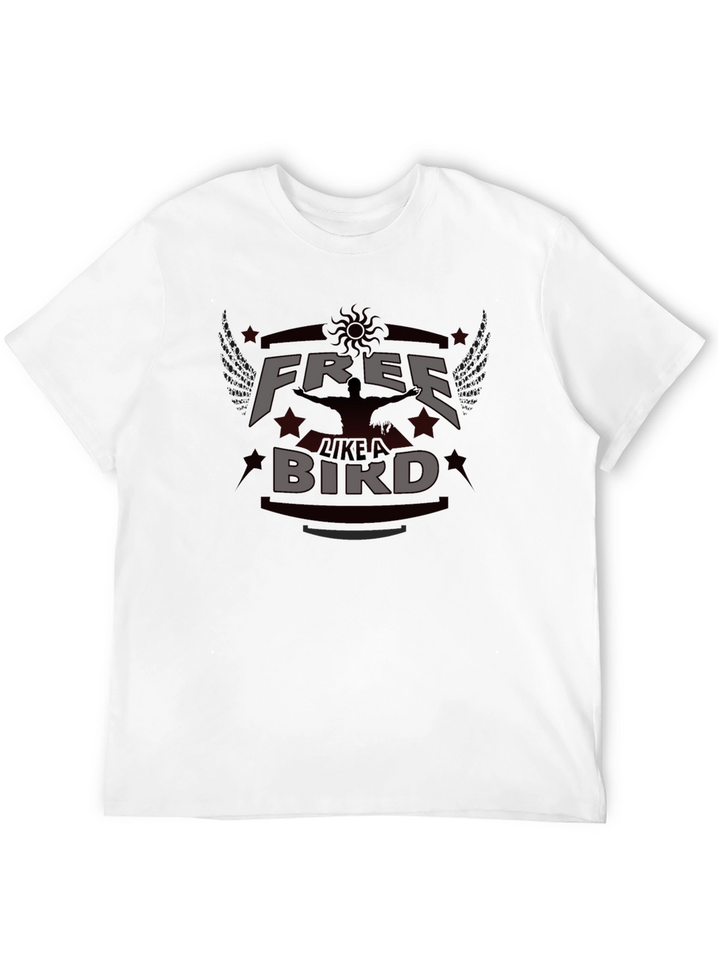 Free Like a Bird Graphic T-Shirt