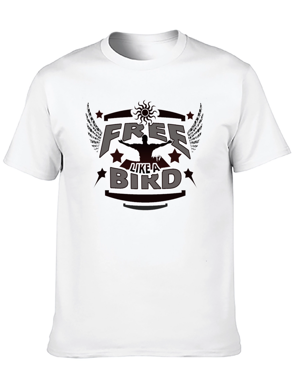 Free Like a Bird Graphic T-Shirt