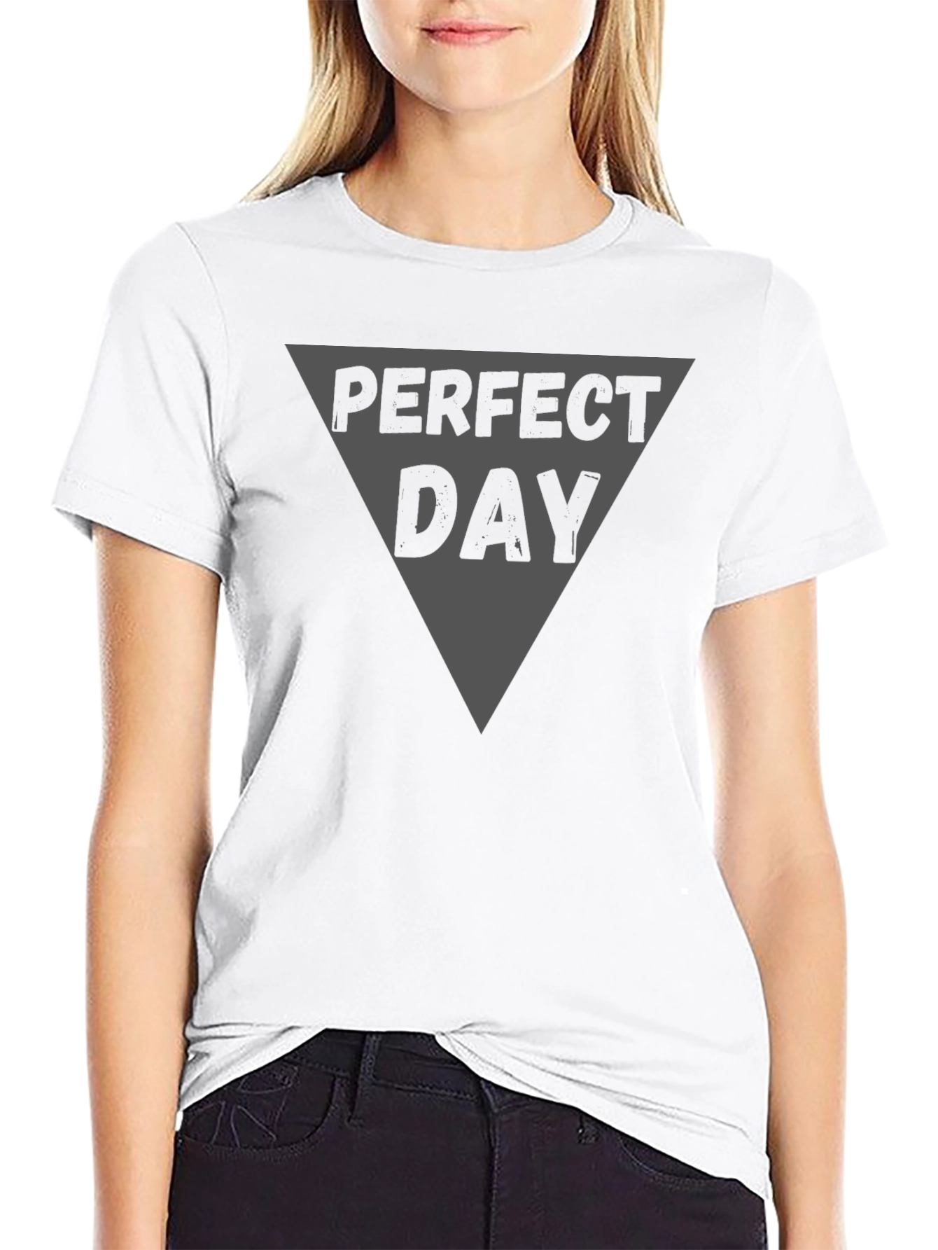 Perfect Day Graphic Tee - Soft Cotton Casual Shirt