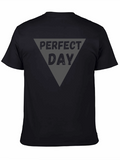 Perfect Day Graphic Tee - Soft Cotton Casual Shirt