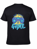 Eat Sleep Game Black T-Shirt