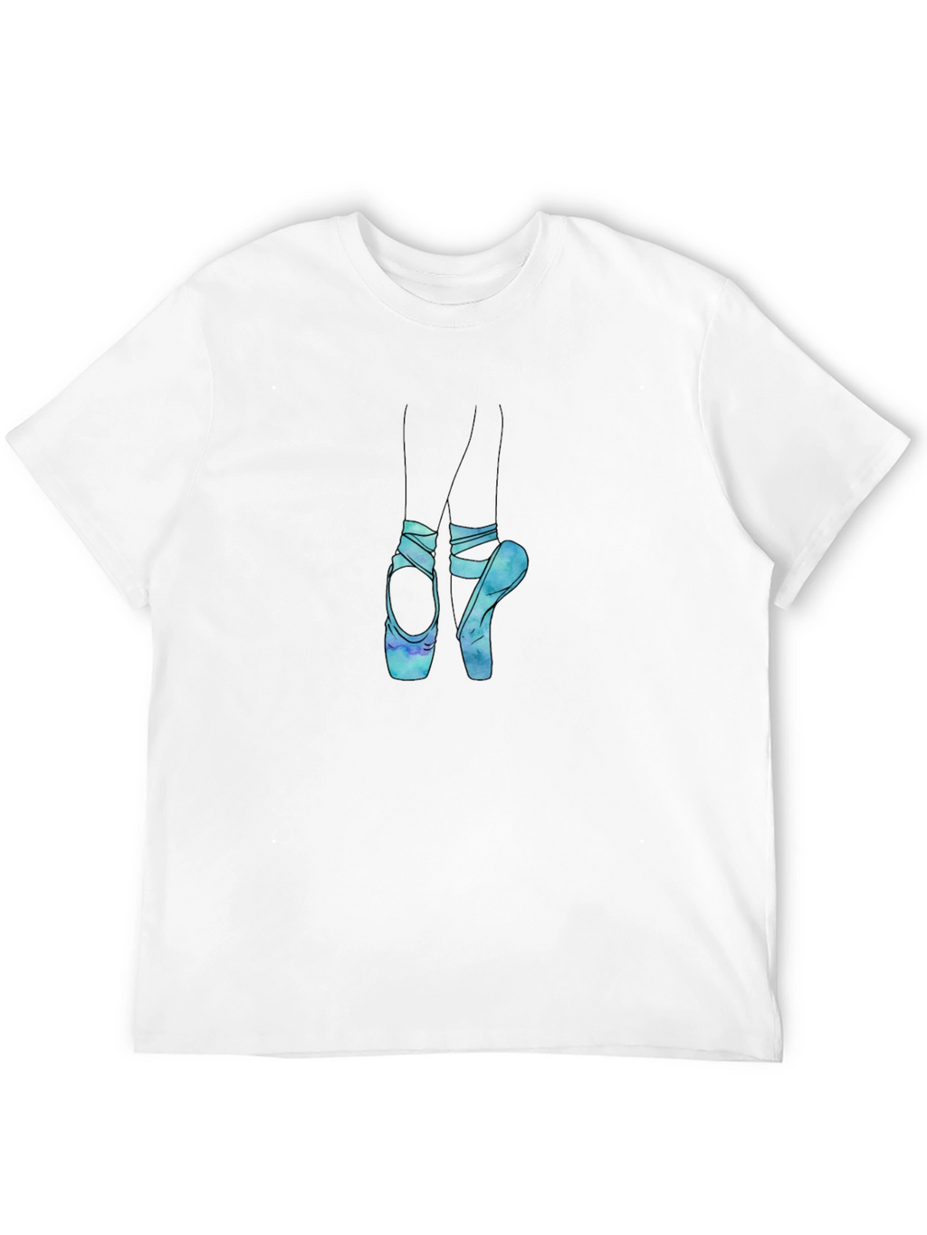 Ballet Shoes Graphic Tee - Dance Lover T-Shirt
