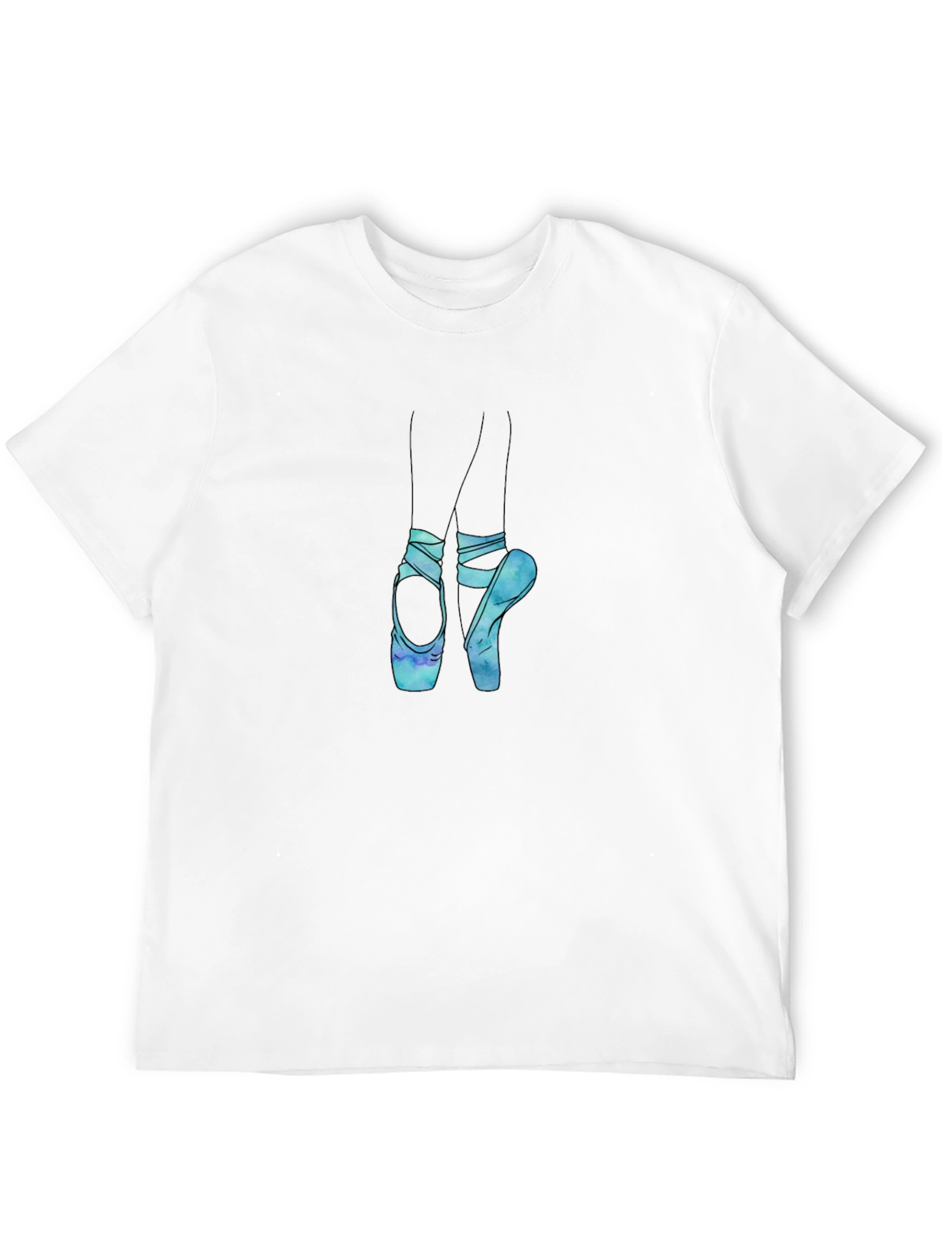 Ballet Shoes Graphic Tee - Dance Lover T-Shirt