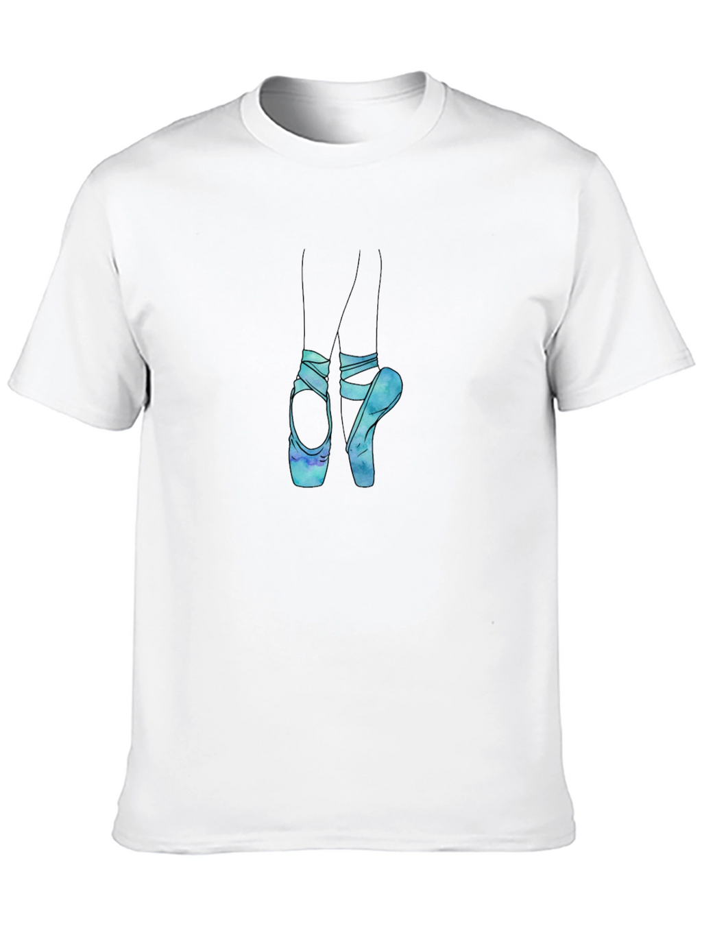 Ballet Shoes Graphic Tee - Dance Lover T-Shirt
