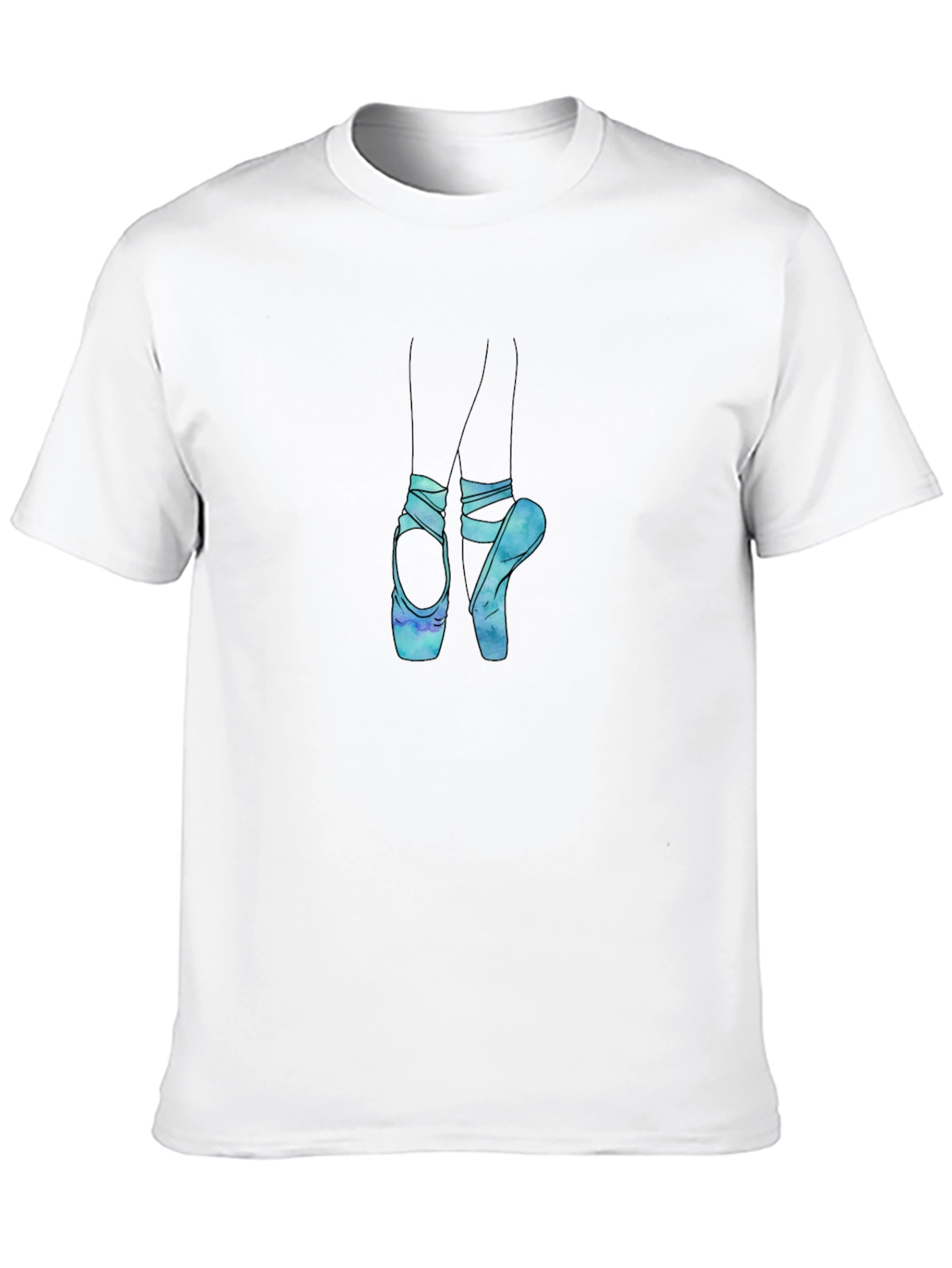 Ballet Shoes Graphic Tee - Dance Lover T-Shirt