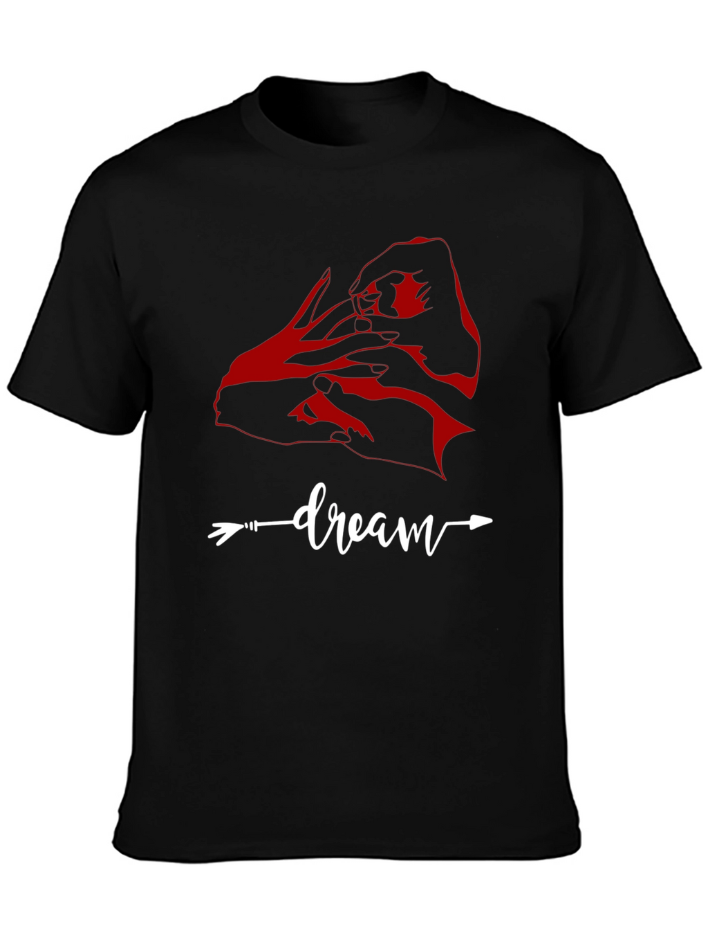 Dream Arrow Graphic Tee - Casual Cotton T-Shirt