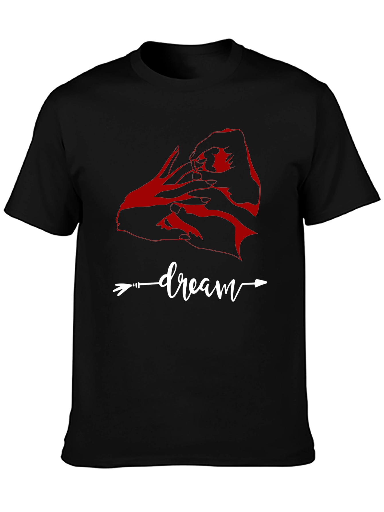 Dream Arrow Graphic Tee - Casual Cotton T-Shirt