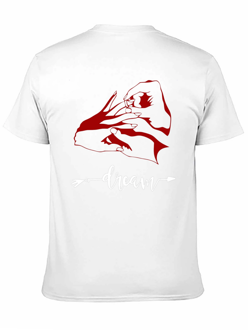 Dream Arrow Graphic Tee - Casual Cotton T-Shirt
