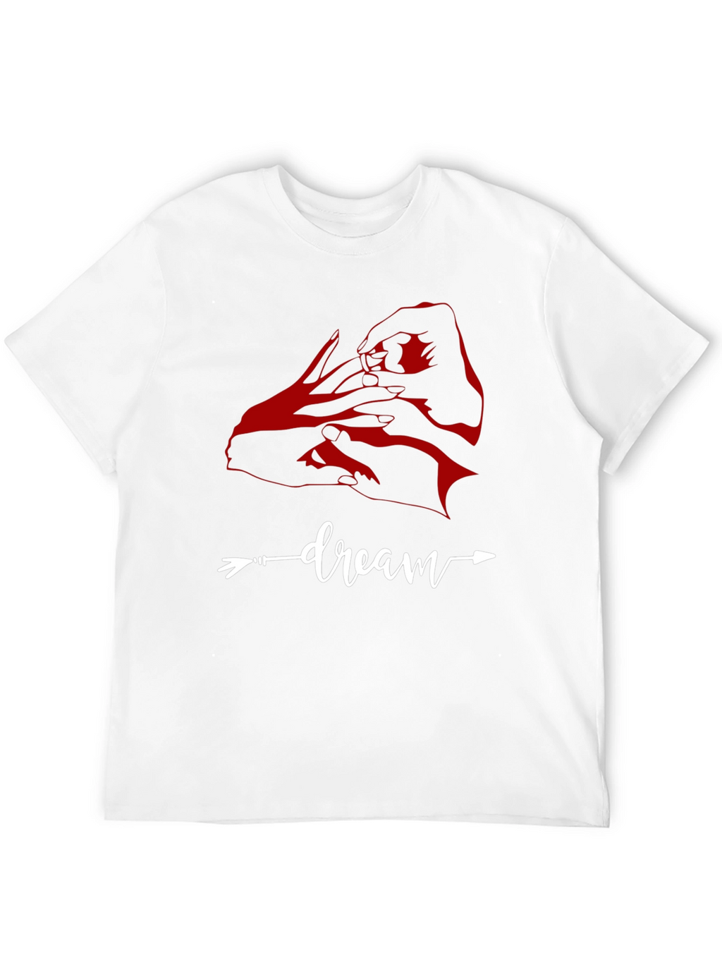 Dream Arrow Graphic Tee - Casual Cotton T-Shirt