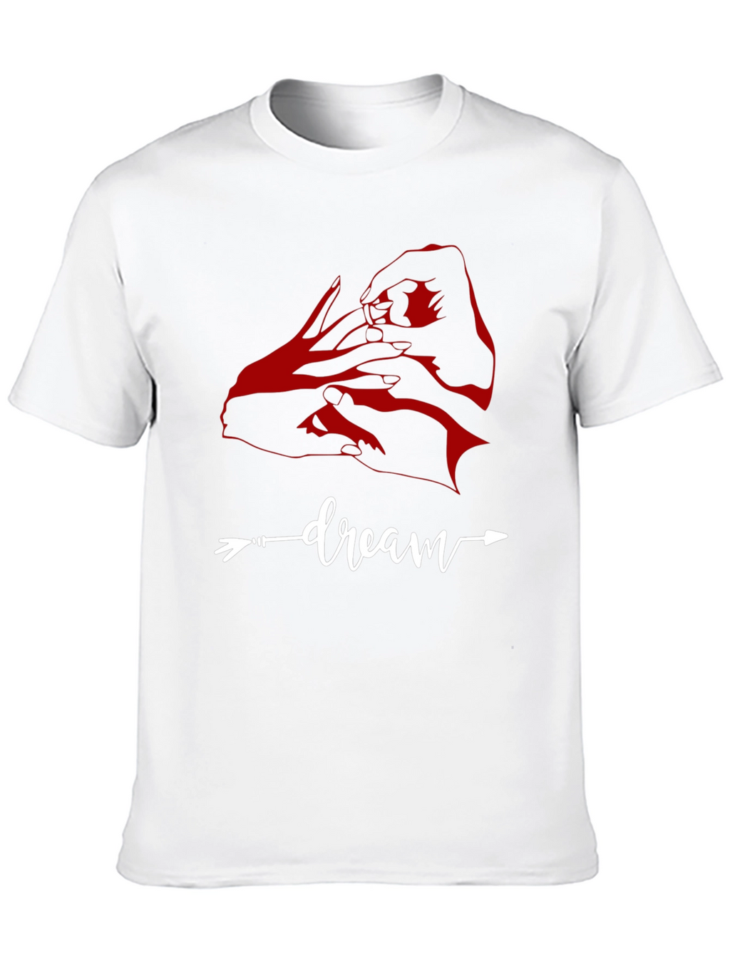 Dream Arrow Graphic Tee - Casual Cotton T-Shirt