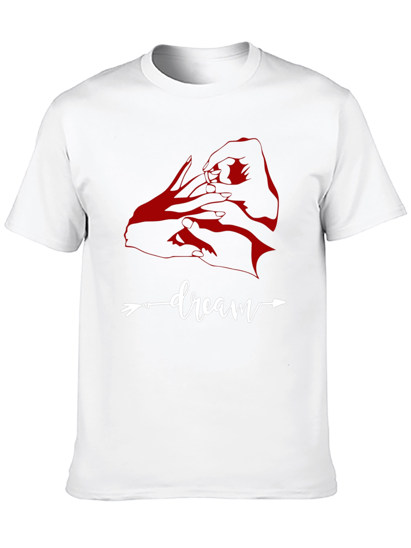 Dream Arrow Graphic Tee - Casual Cotton T-Shirt