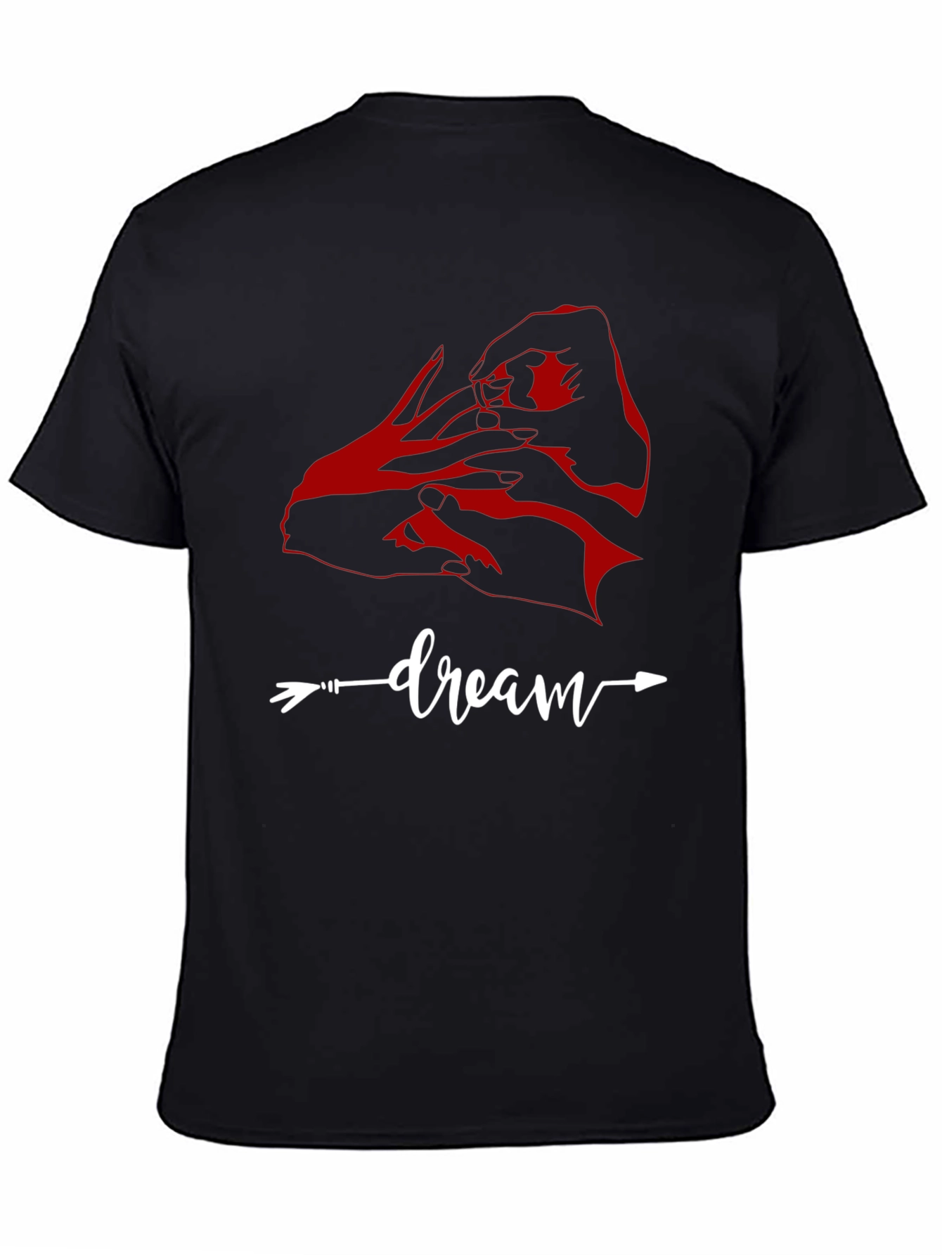 Dream Arrow Graphic Tee - Casual Cotton T-Shirt