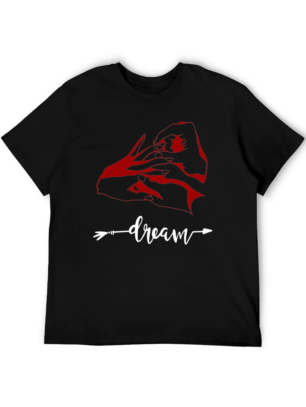 Dream Arrow Graphic Tee - Casual Cotton T-Shirt