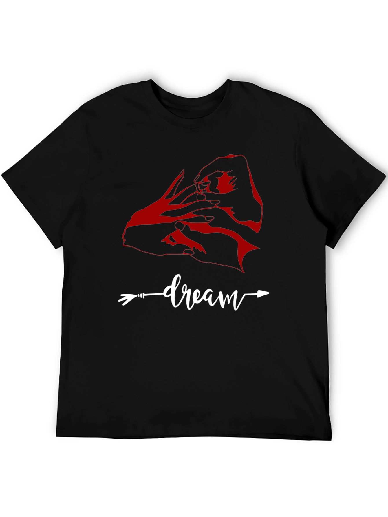Dream Arrow Graphic Tee - Casual Cotton T-Shirt
