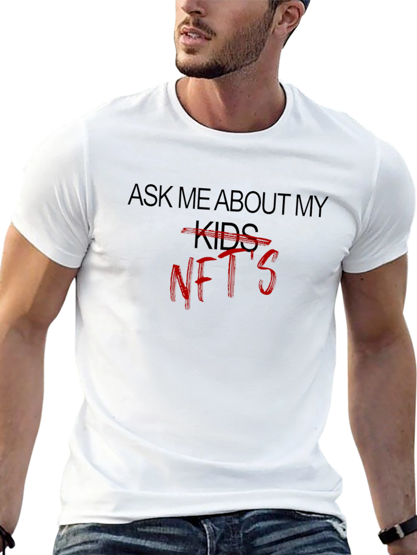 Ask Me About My NFTs T-Shirt