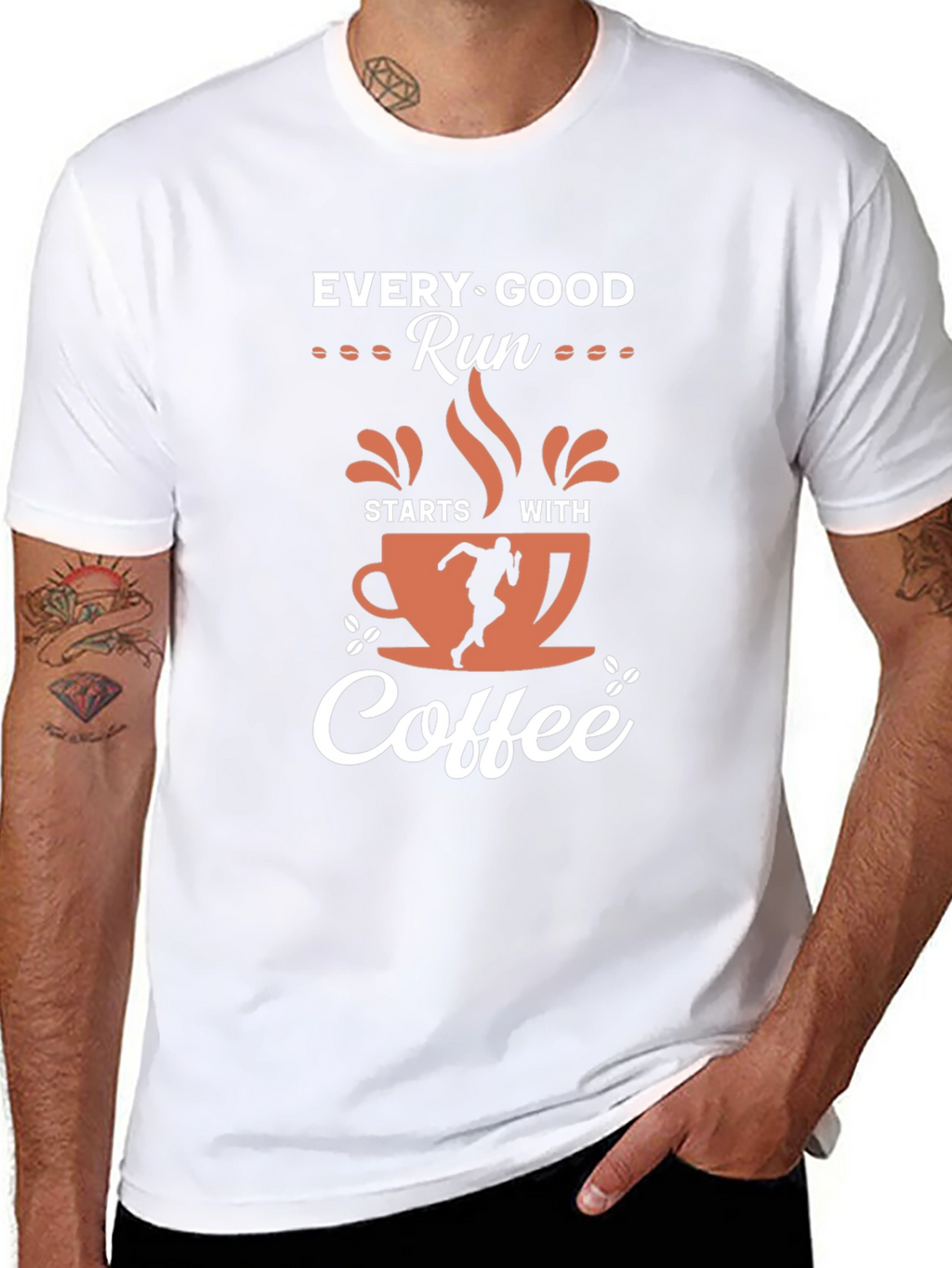 Every Good Run Starts With Coffee T-Shirt