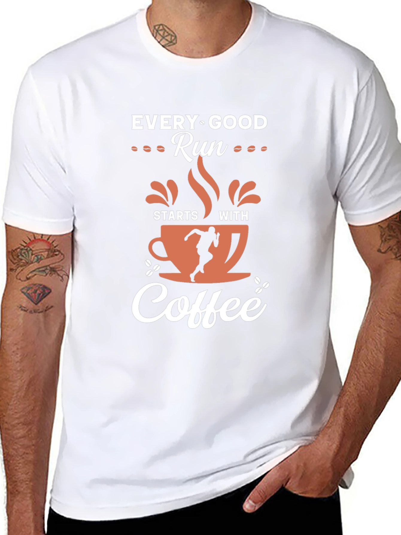 Every Good Run Starts With Coffee T-Shirt