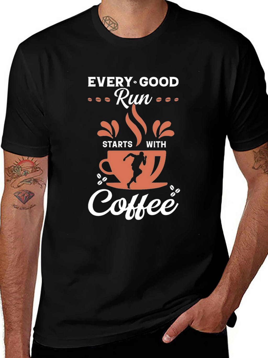 Every Good Run Starts With Coffee T-Shirt
