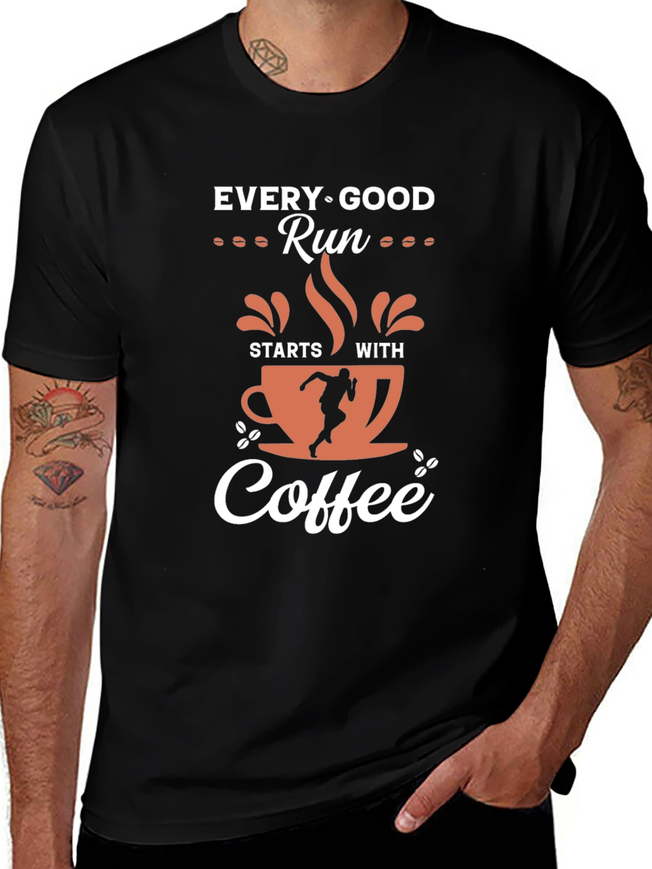 Every Good Run Starts With Coffee T-Shirt