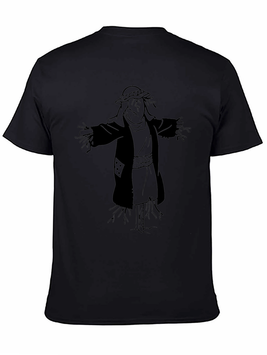 Scarecrow Graphic Tee - Spooky Season Shirt