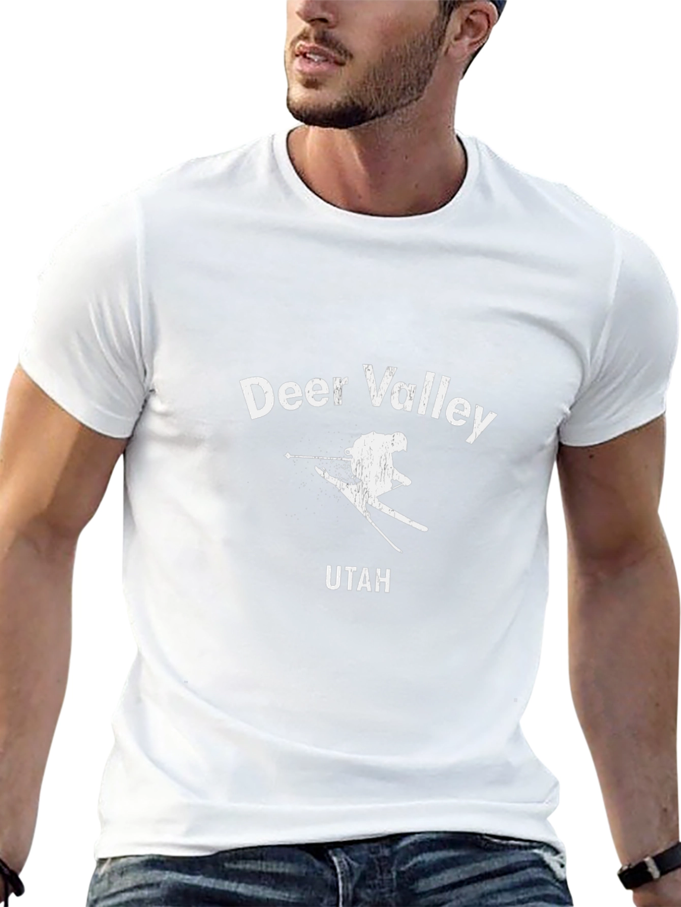 Deer Valley Utah Skiing Graphic Tee