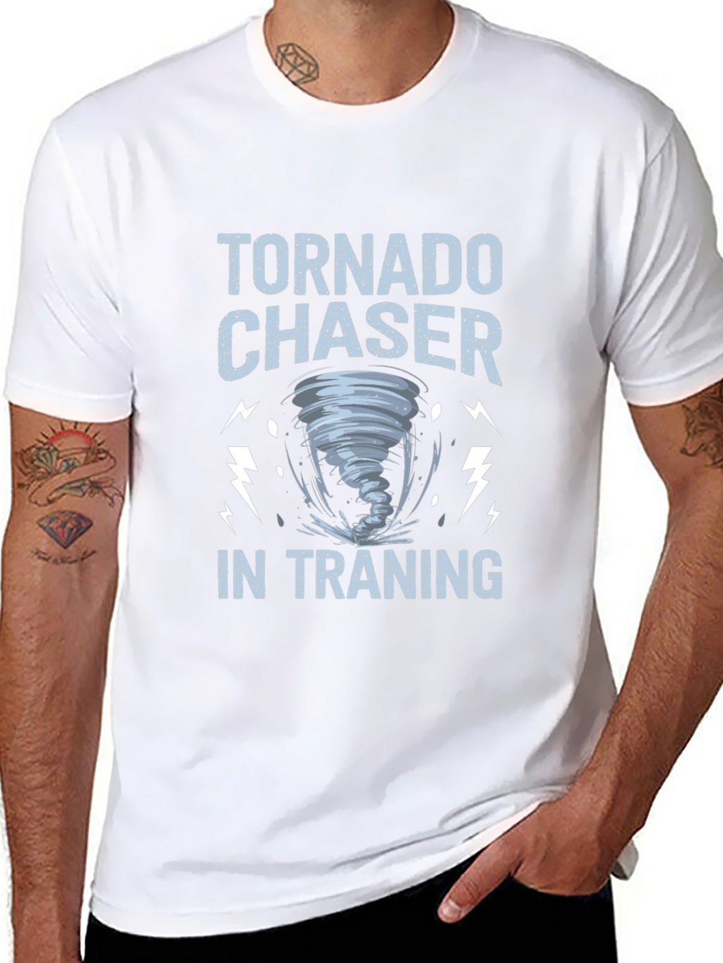 Tornado Chaser in Training Graphic Tee