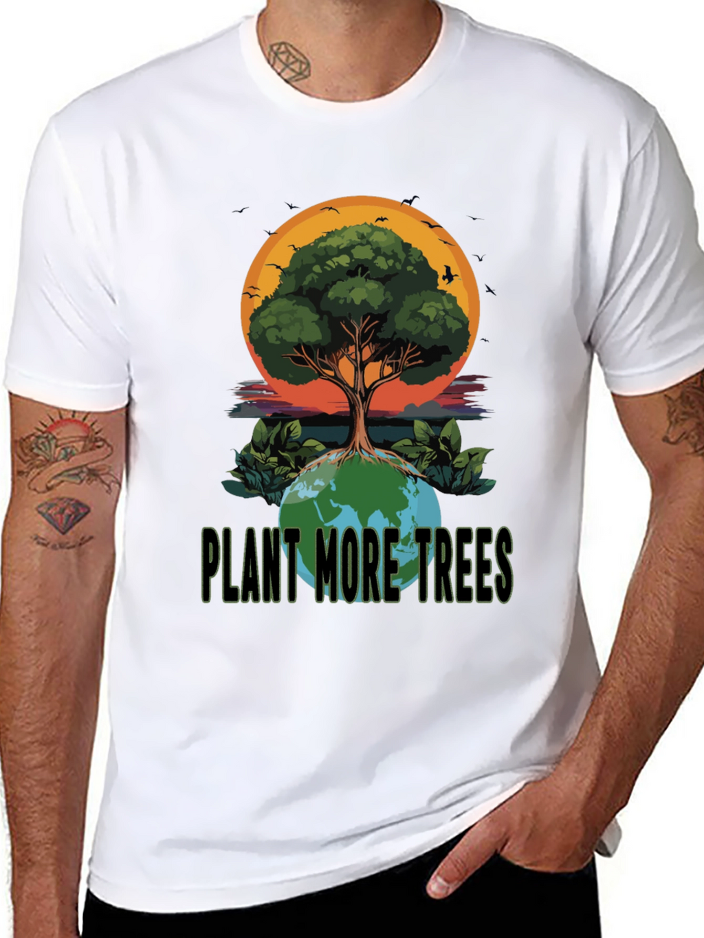 Plant More Trees Graphic T-Shirt