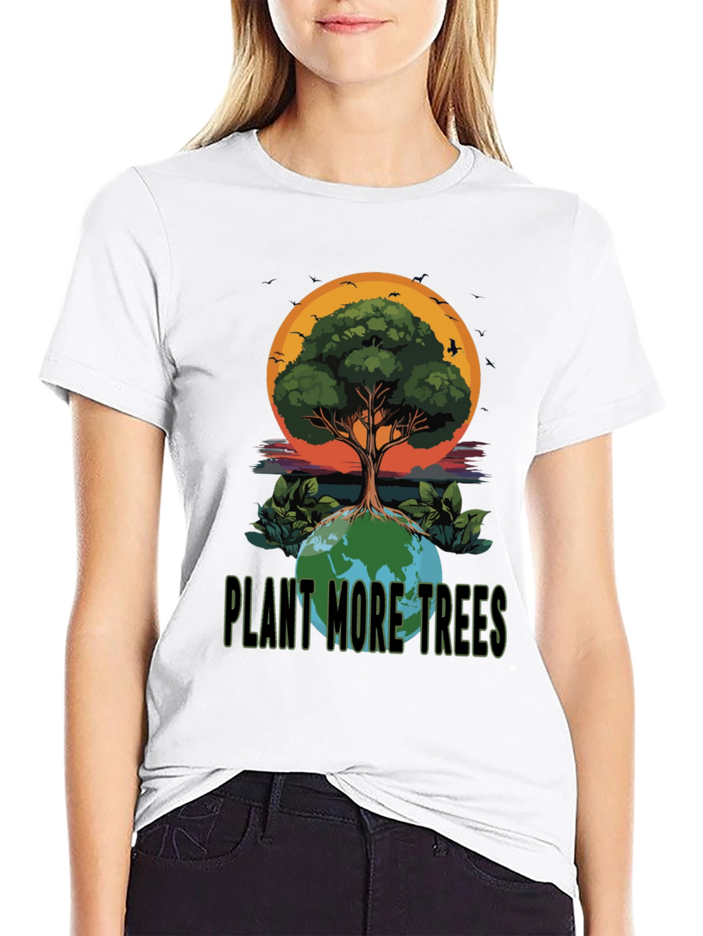 Plant More Trees Graphic T-Shirt