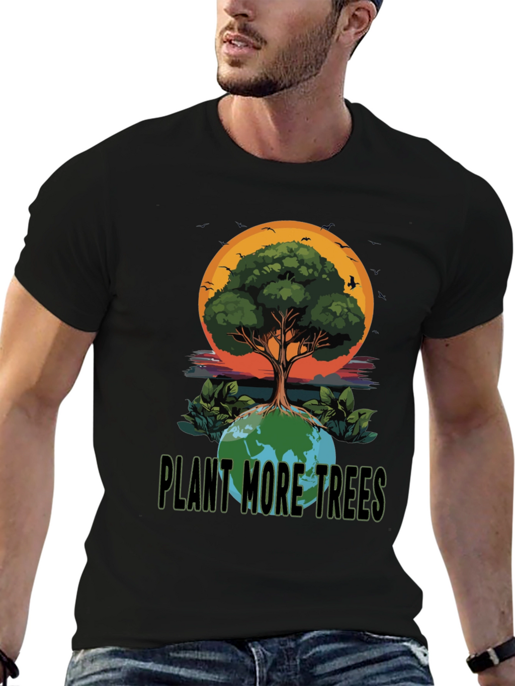 Plant More Trees Graphic T-Shirt