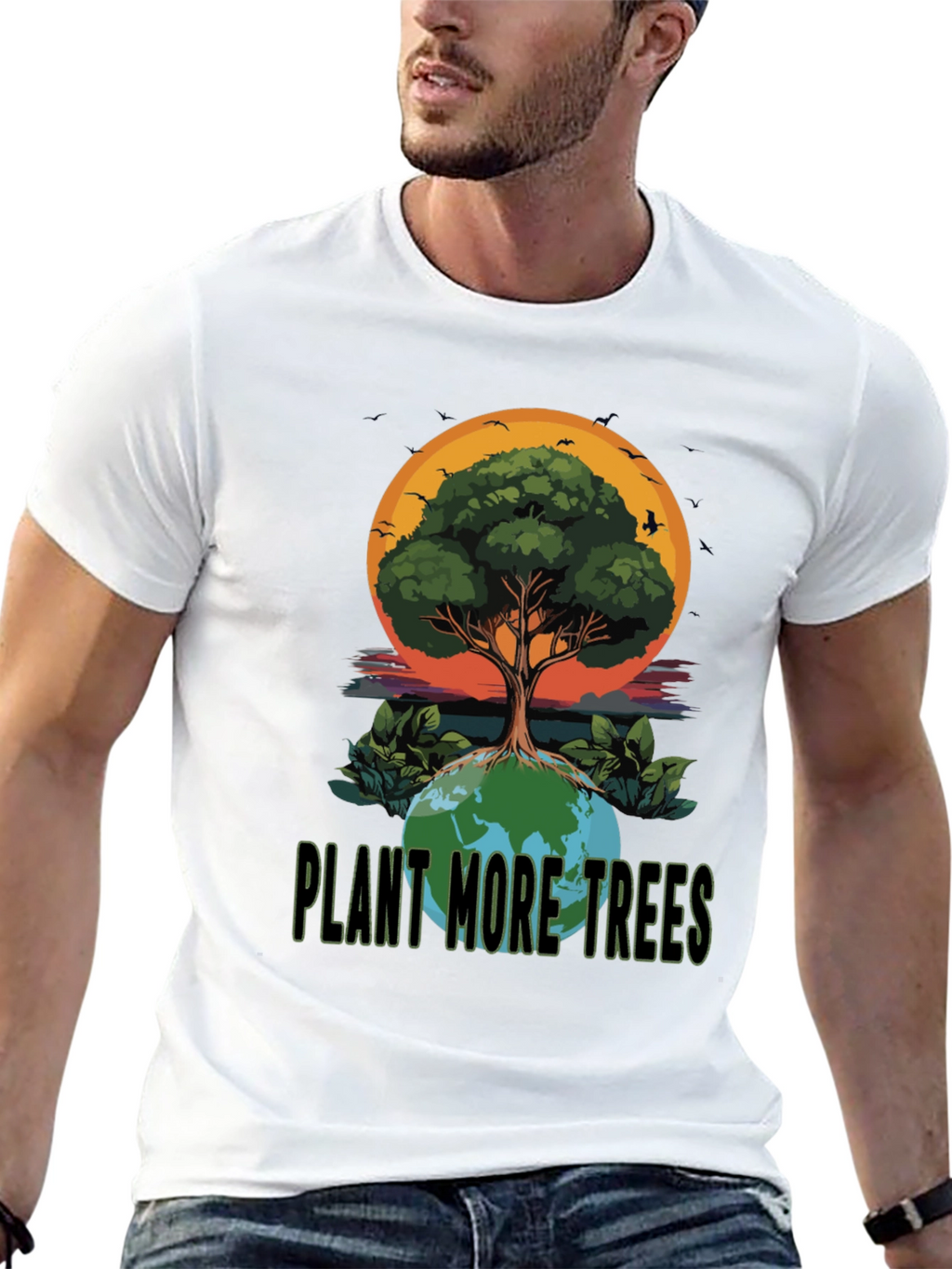 Plant More Trees Graphic T-Shirt