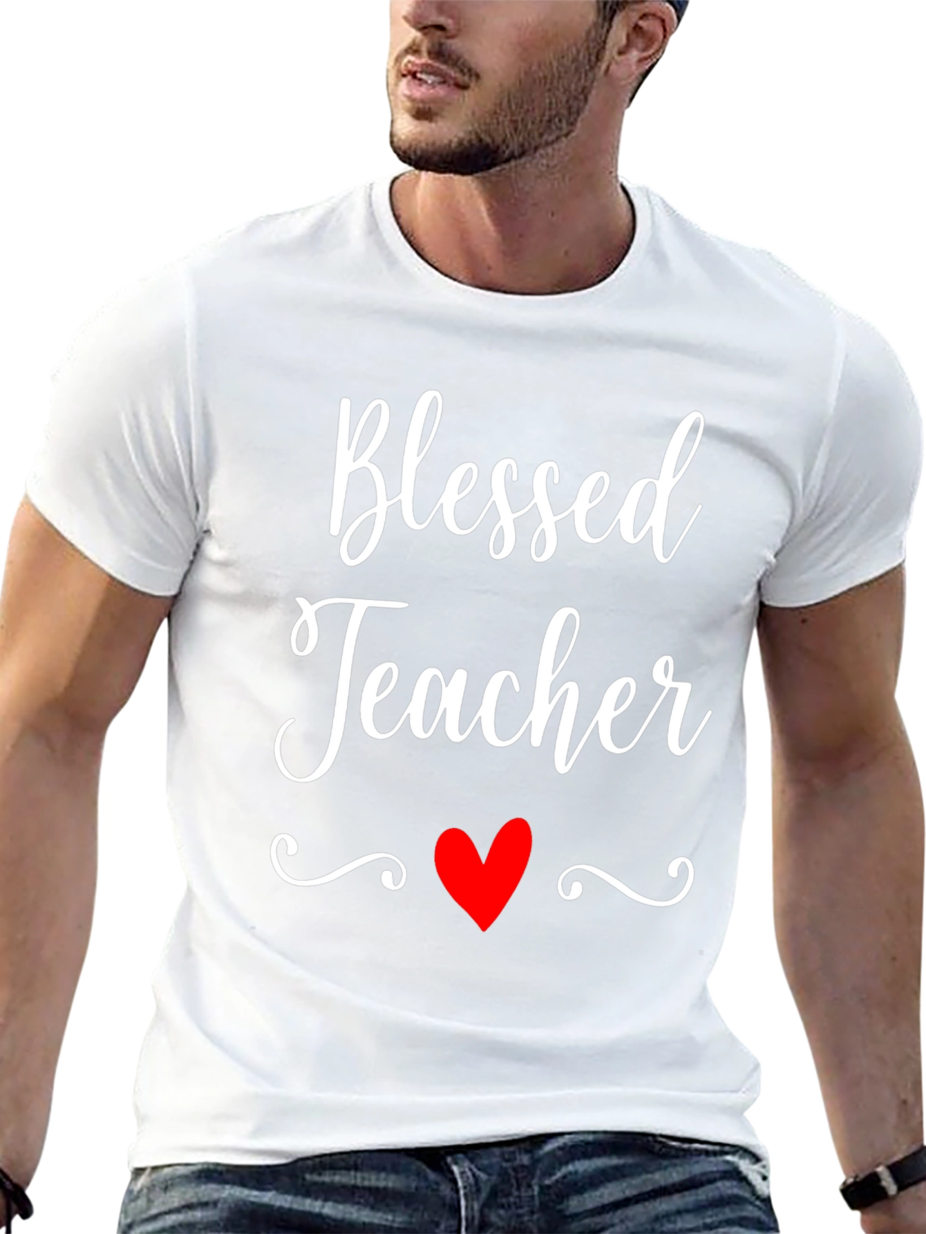 Blessed Teacher Graphic T-Shirt - Unisex Short Sleeve