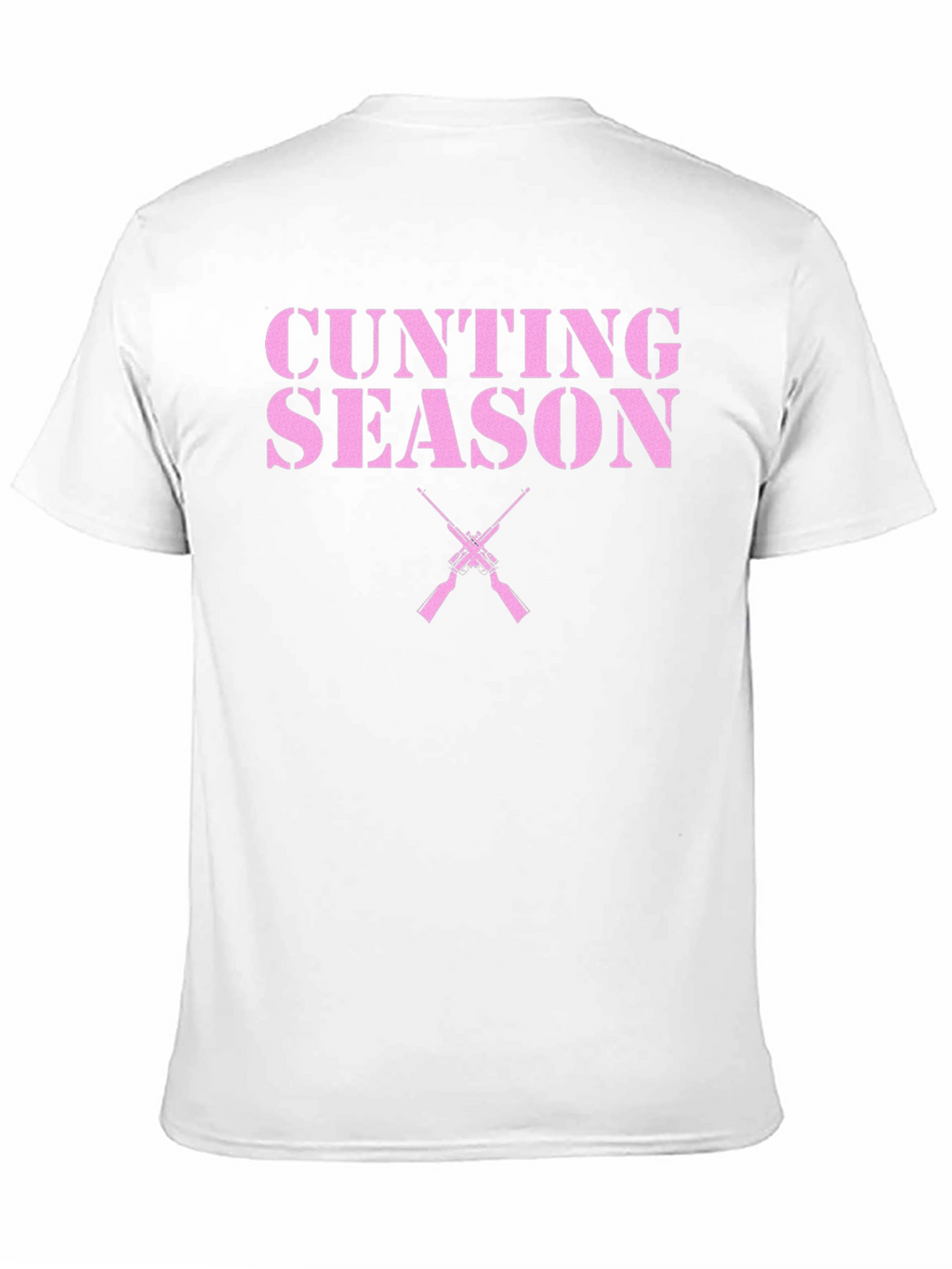 Hunting Season Graphic Tee - Black Cotton
