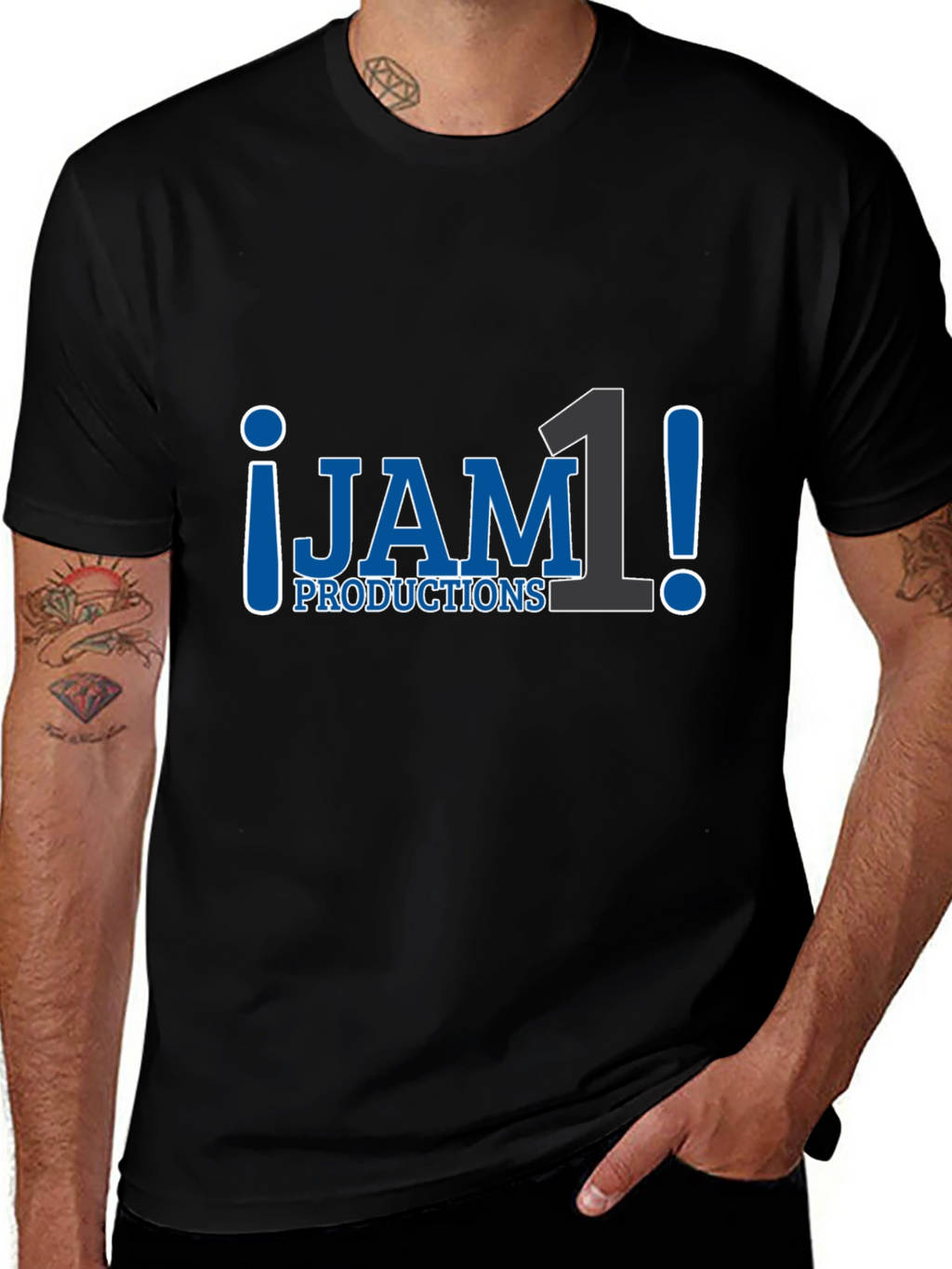 iJam1 Productions Black T-Shirt