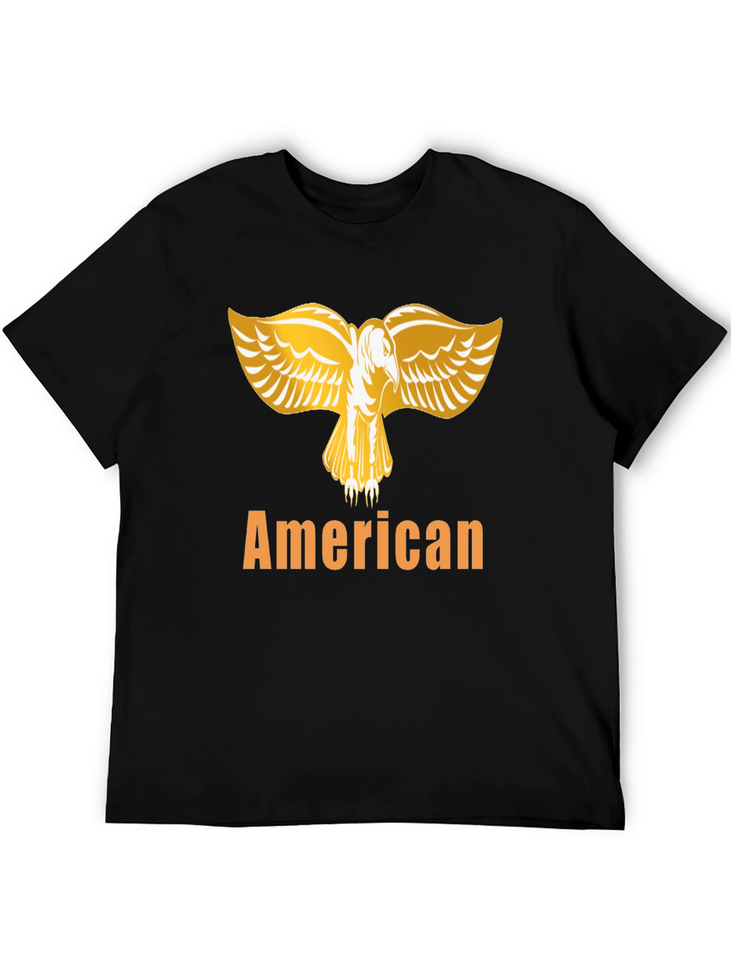 American Eagle Graphic T-Shirt - Black