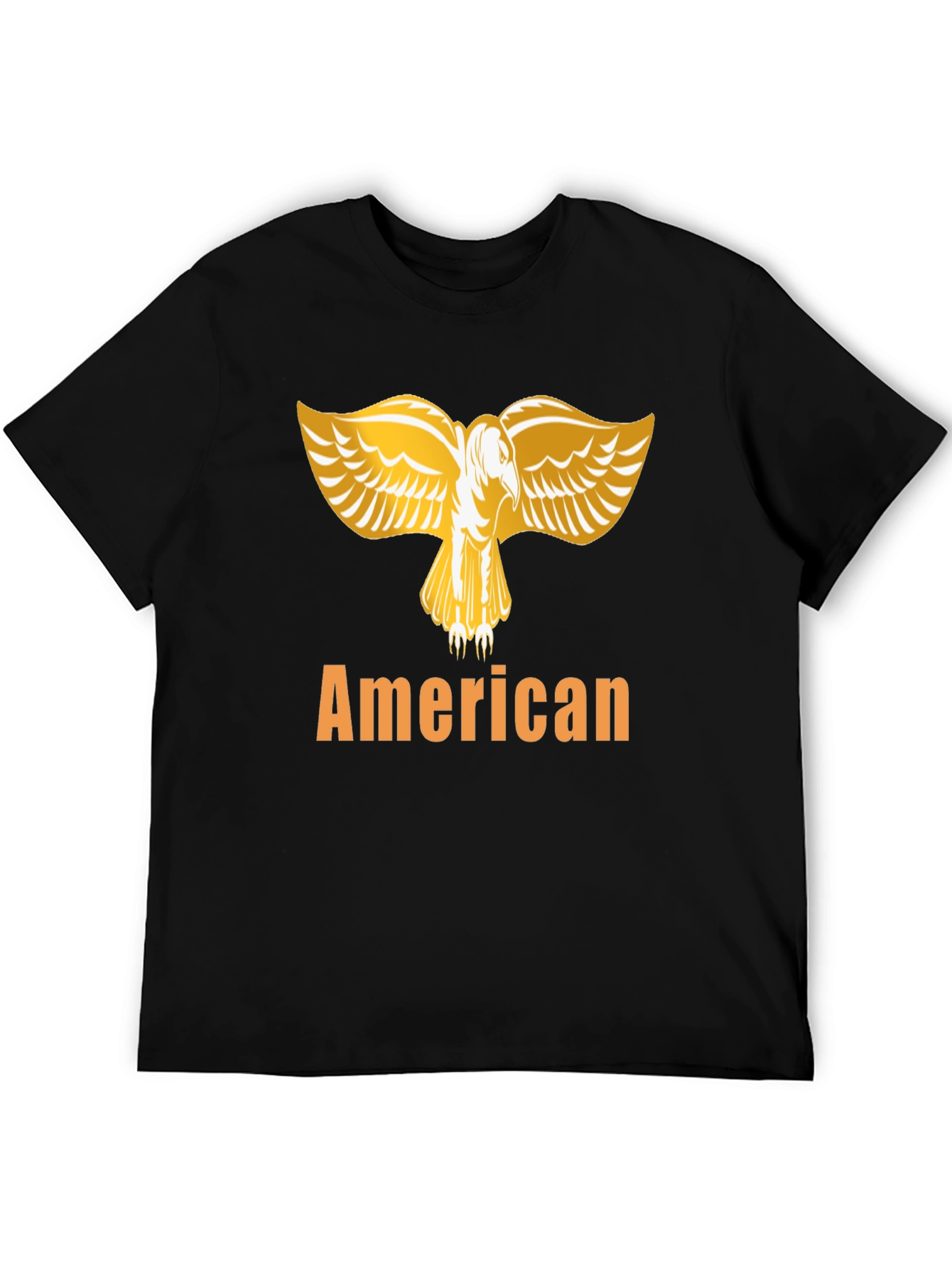 American Eagle Graphic T-Shirt - Black