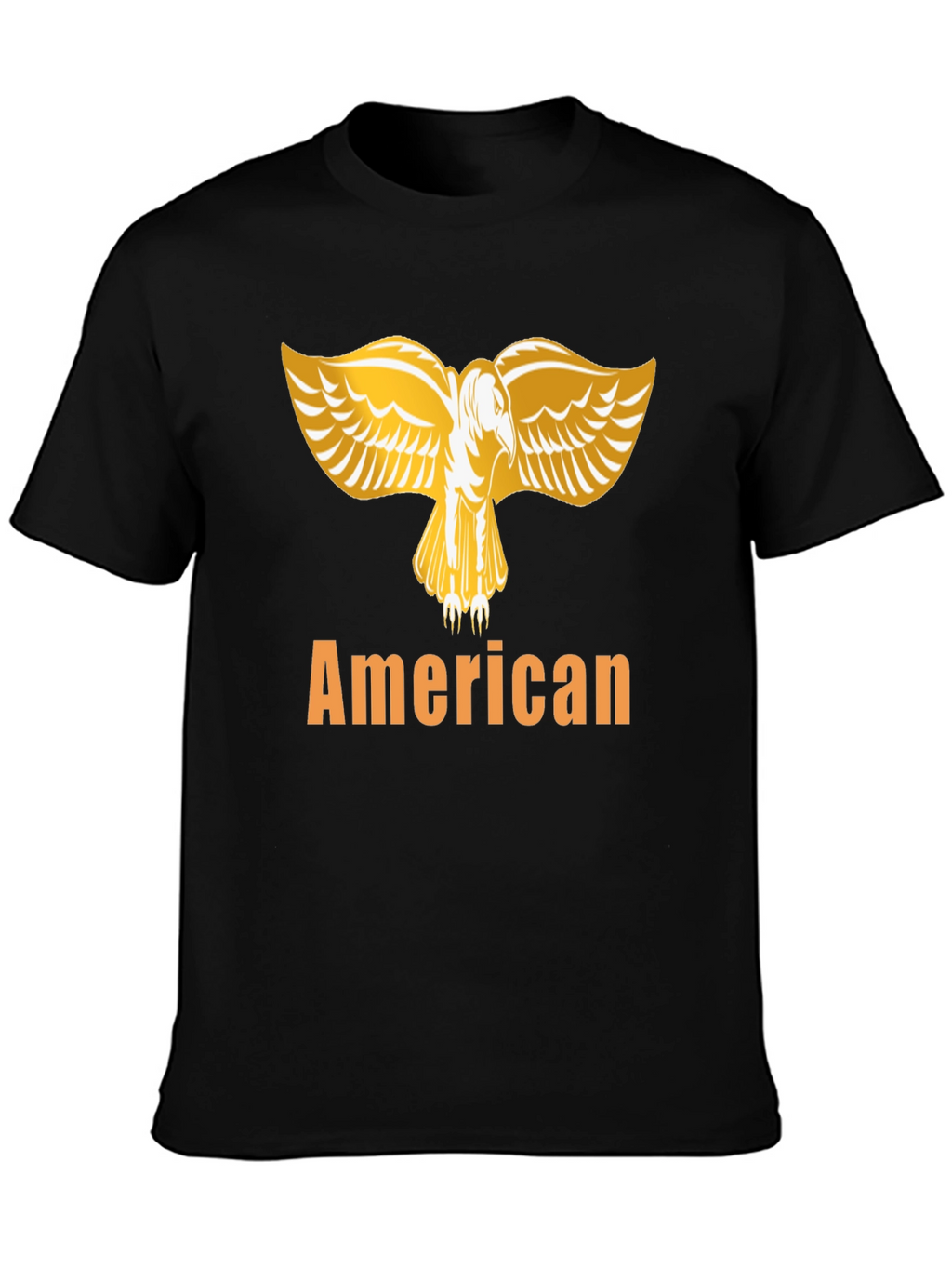 American Eagle Graphic T-Shirt - Black