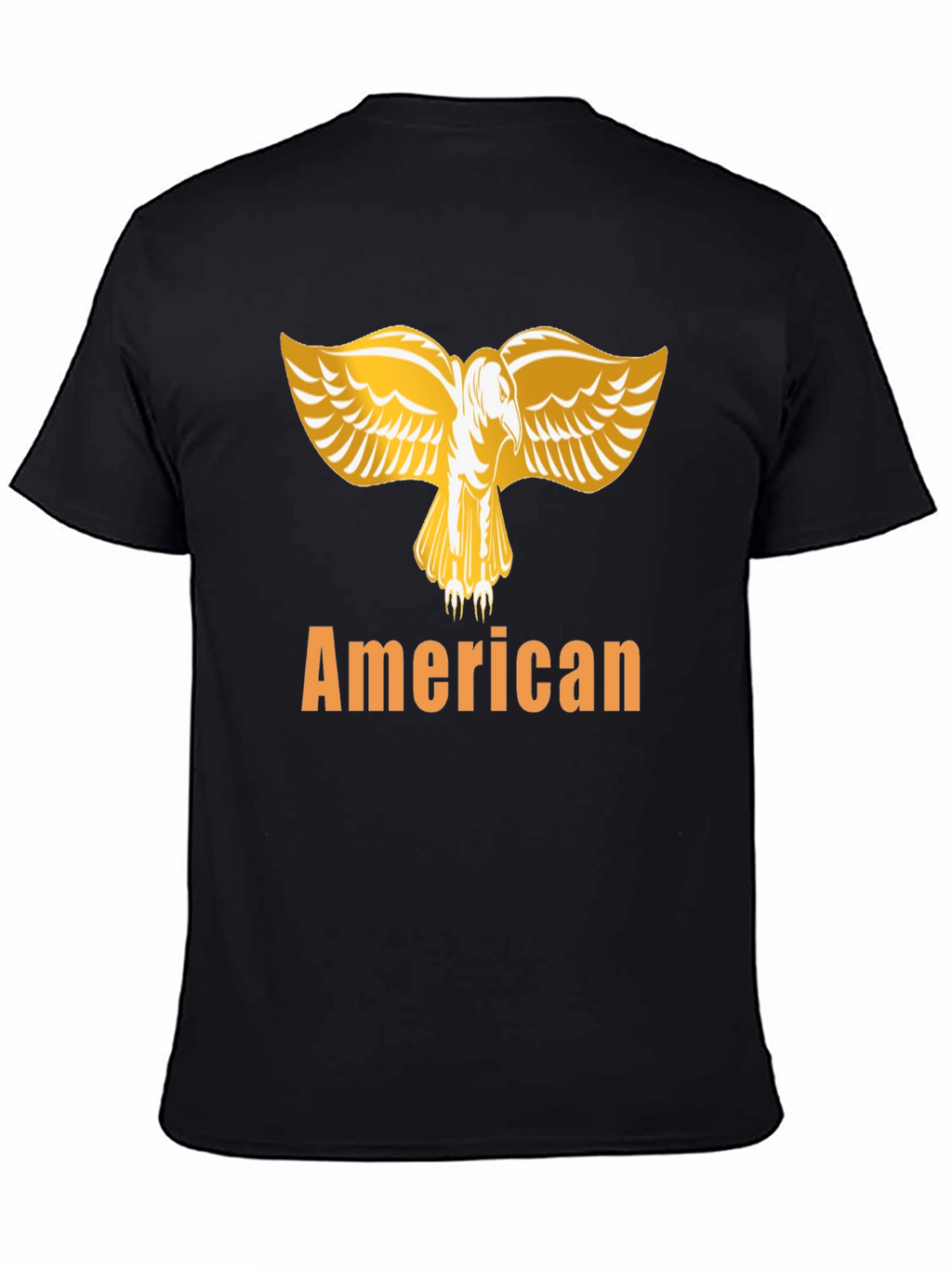 American Eagle Graphic T-Shirt - Black