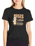 Moses Tablet T-Shirt - Religious Humor Graphic Tee