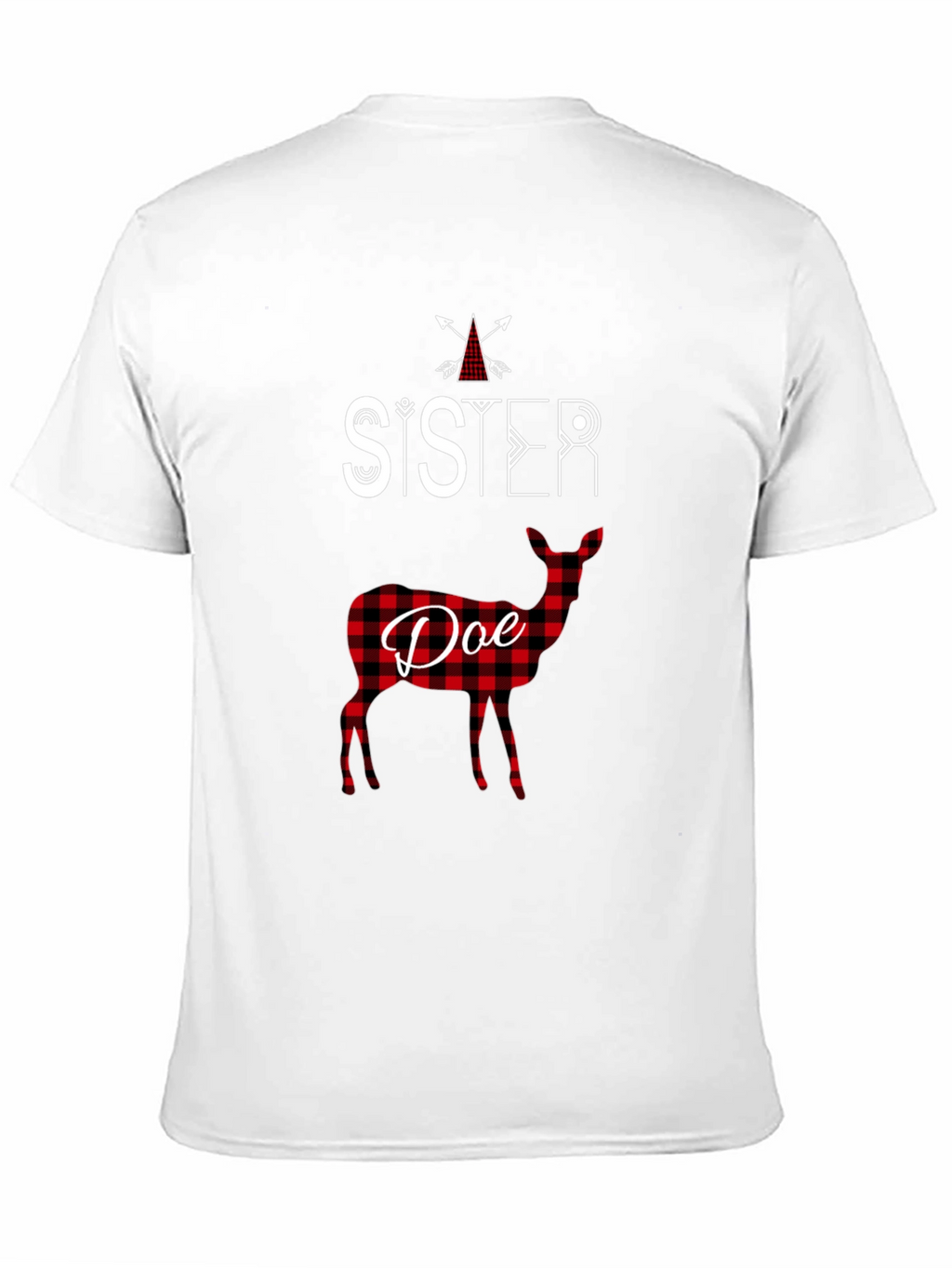 Sister Doe Plaid Graphic Tee