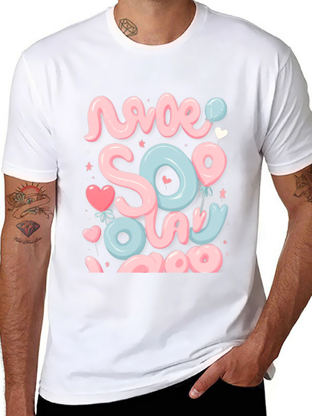 Love So Moo-ch Cute Graphic T-Shirt